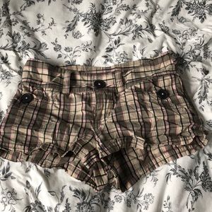 Plaid H&M Shorts